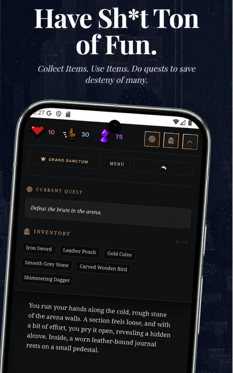 Mythos RPG: Carve Your Saga screenshot