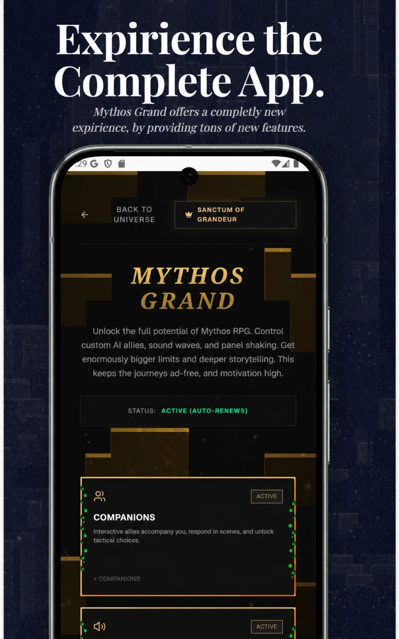 Mythos RPG: Carve Your Saga screenshot